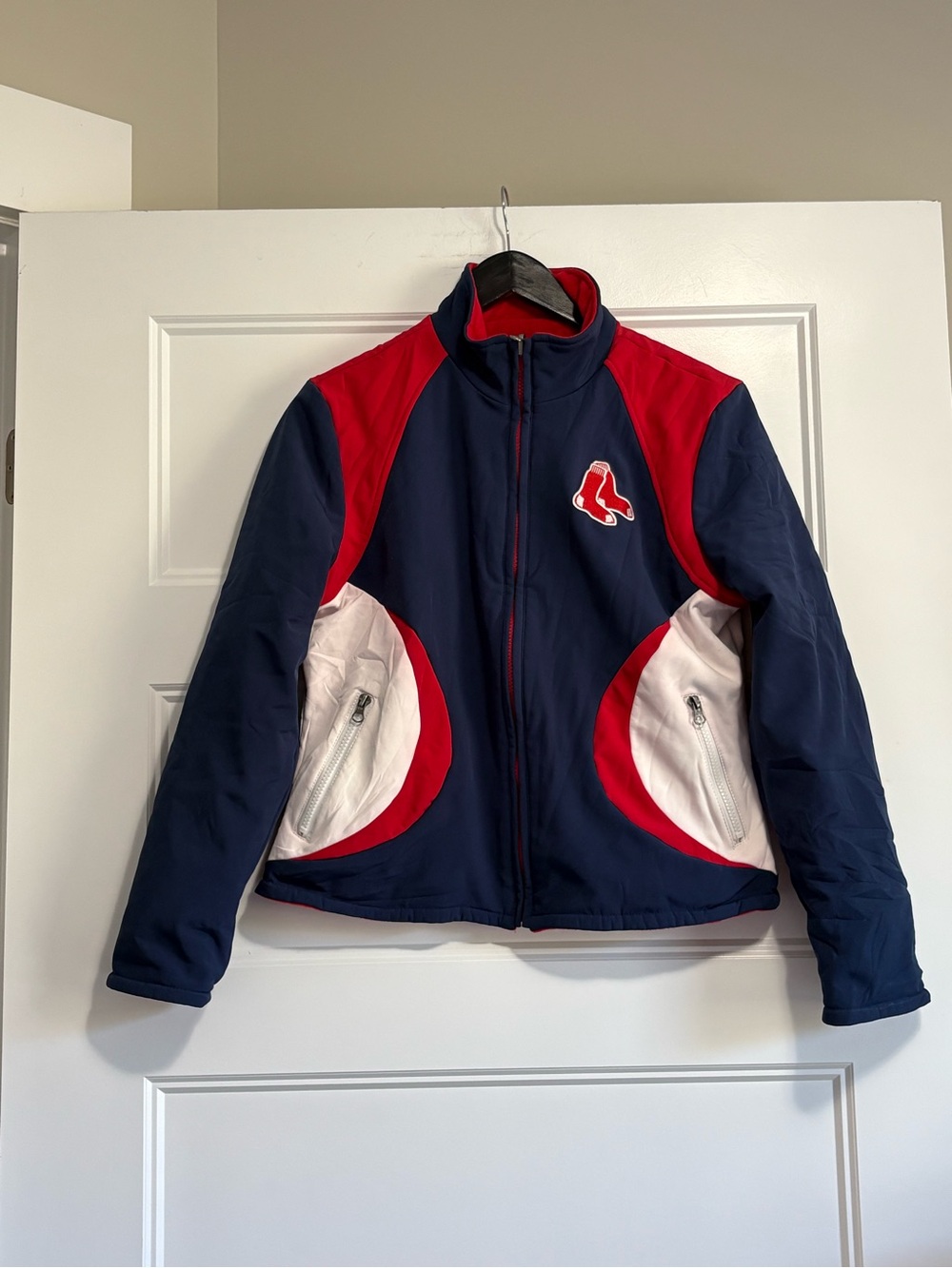Boston Red Sox Reversible Jacket, Youth Unisex Size  M Genuine Merchandise